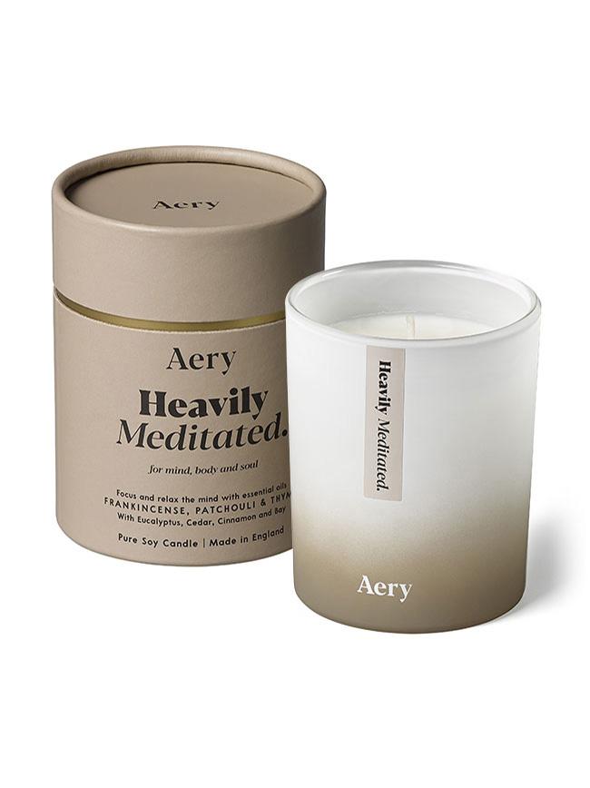 Heavily Meditated Scented Candle
