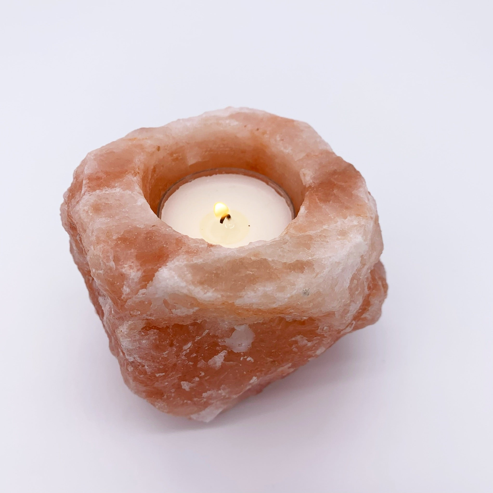 Himalayan Salt Candle Holder