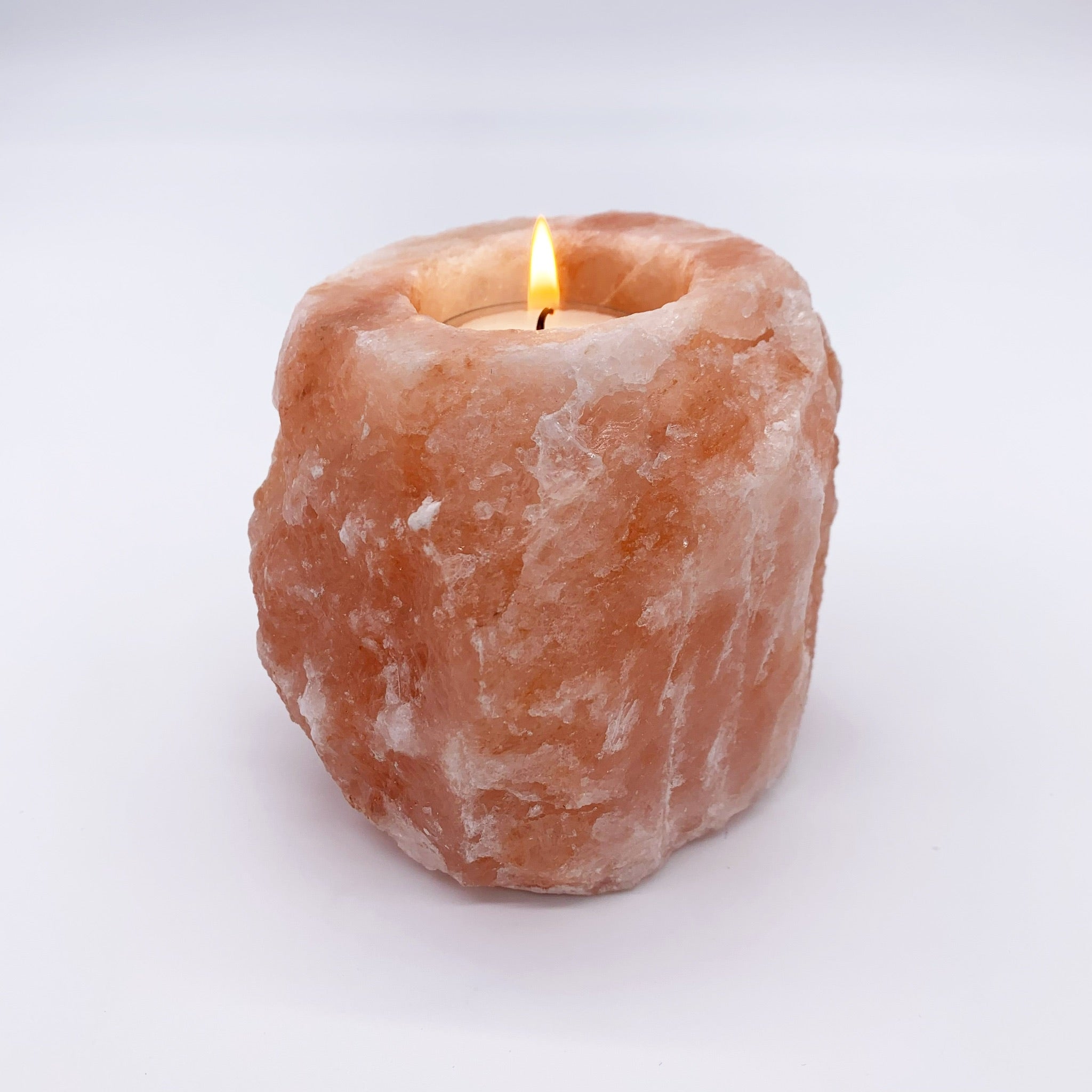 Himalayan Salt Candle Holder