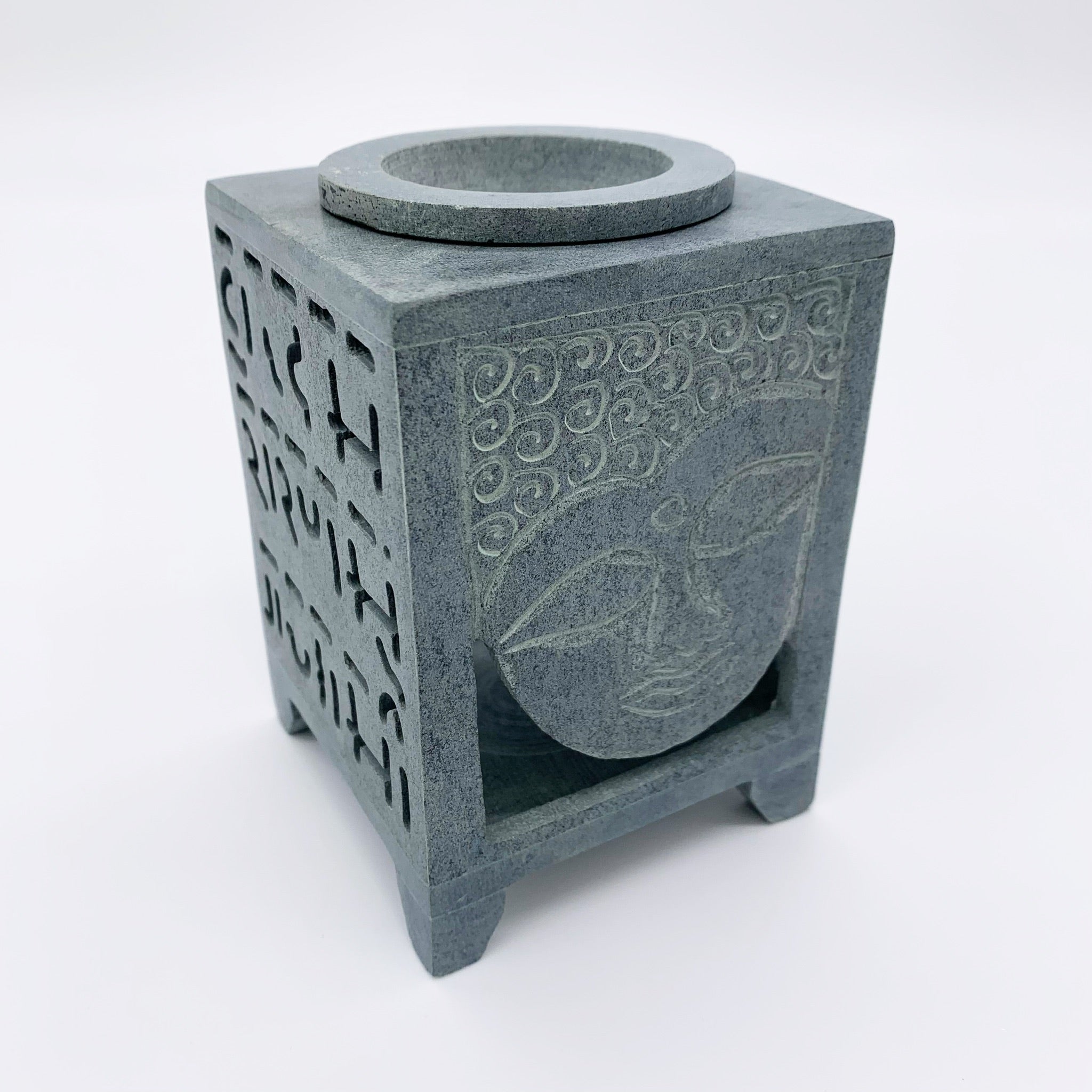 Buddha Soapstone Oil Burner