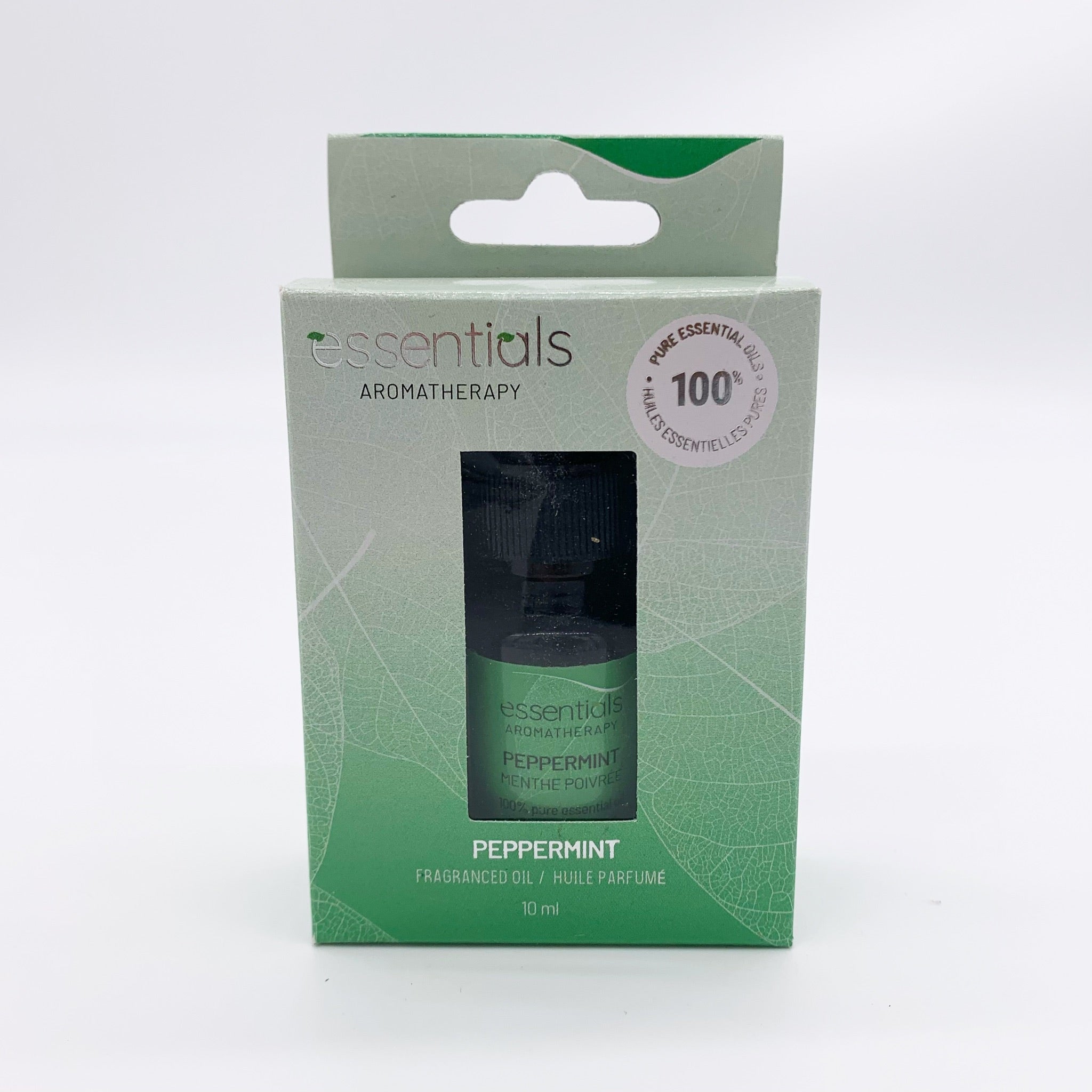 Peppermint aromatherapy essential oil.