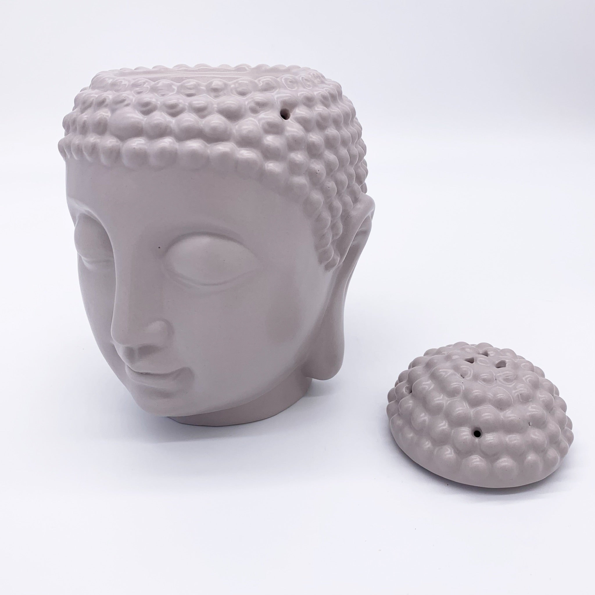 Grey Buddha Head Burner