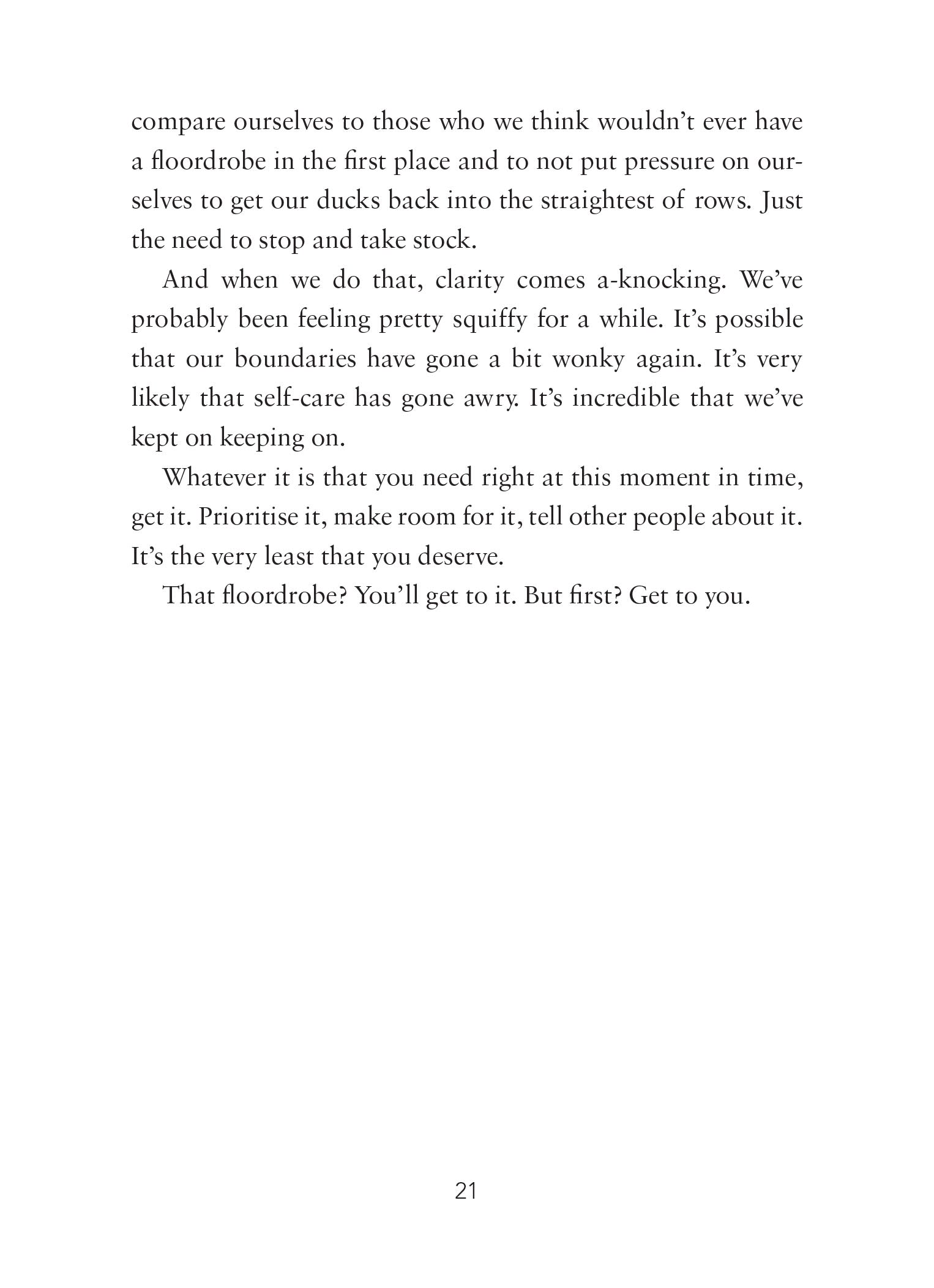 Kind Words for Unkind Days